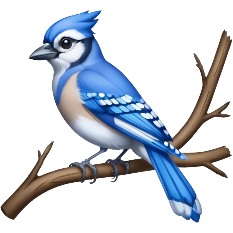 Blue jay emoji