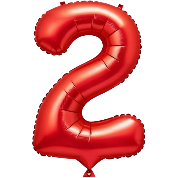 Number 4 birthday balloon  emoji