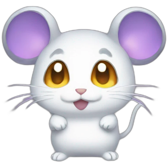 Spooky hamtaro emoji