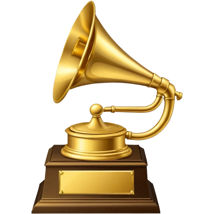Grammy trophy  emoji