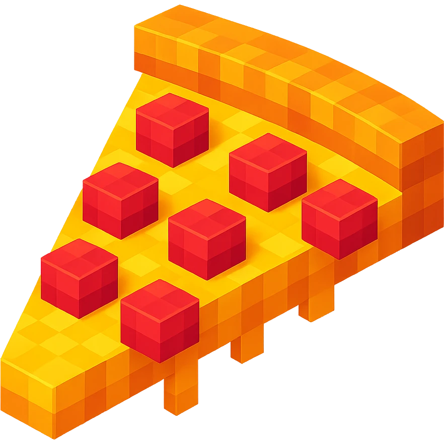 pizza with double pepperoni emoji