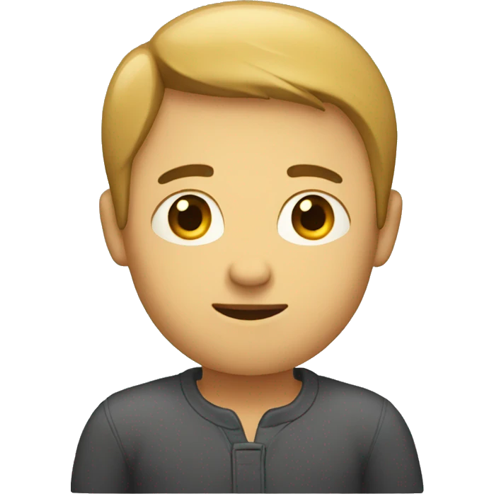 Person with his hands on his shoulder emoji