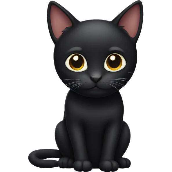 black cat emoji