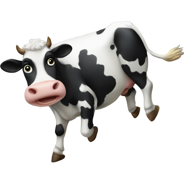 the cow jumped over the moon emoji