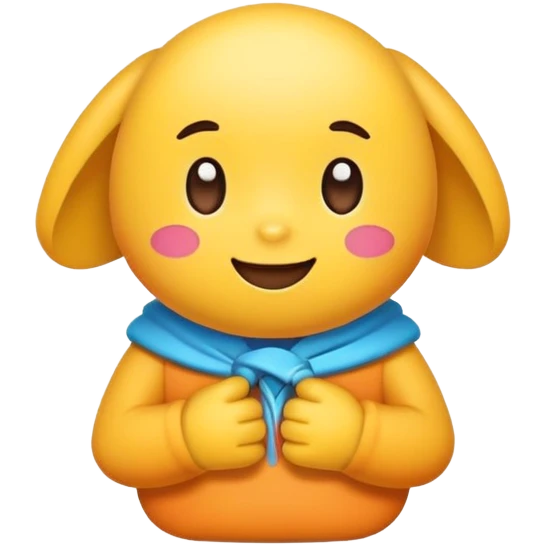 A cute character representing Komacom emoji