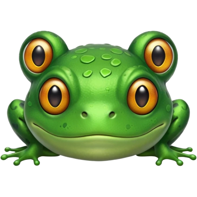 frog less shiny emoji