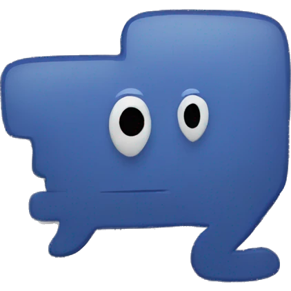 Meta facebook logo emoji