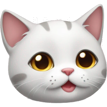 Cute cat hearts emoji