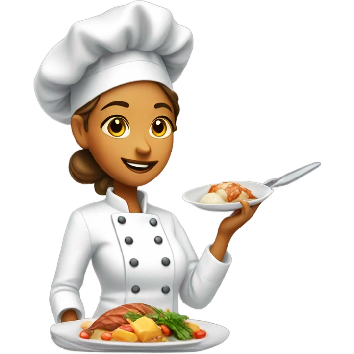 woman chef emoji