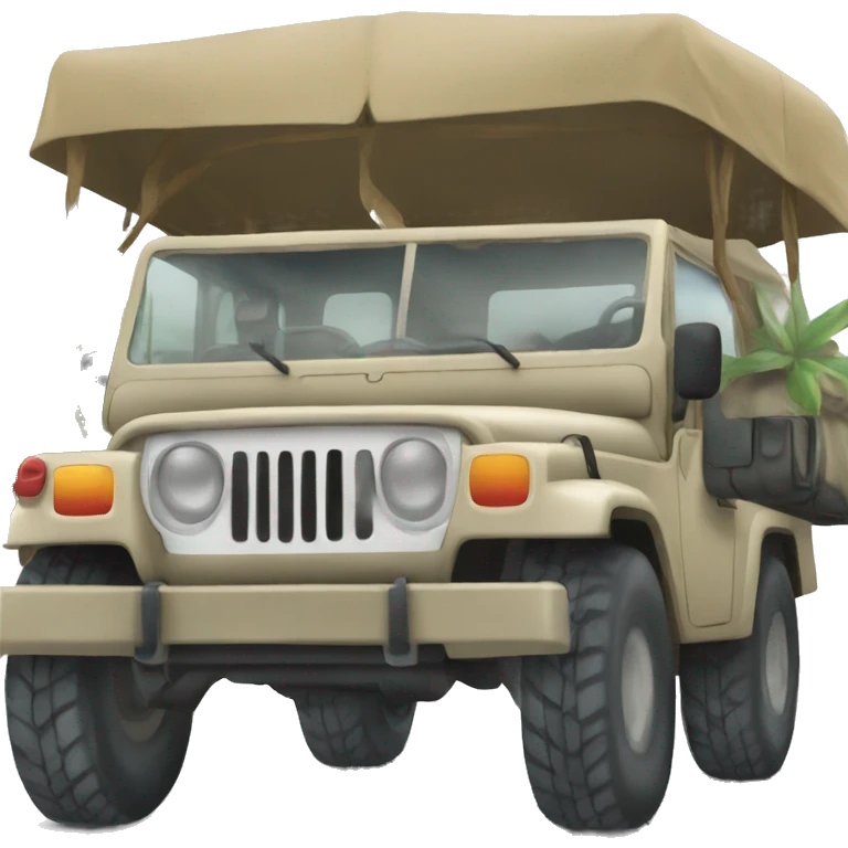 Safari jeep emoji