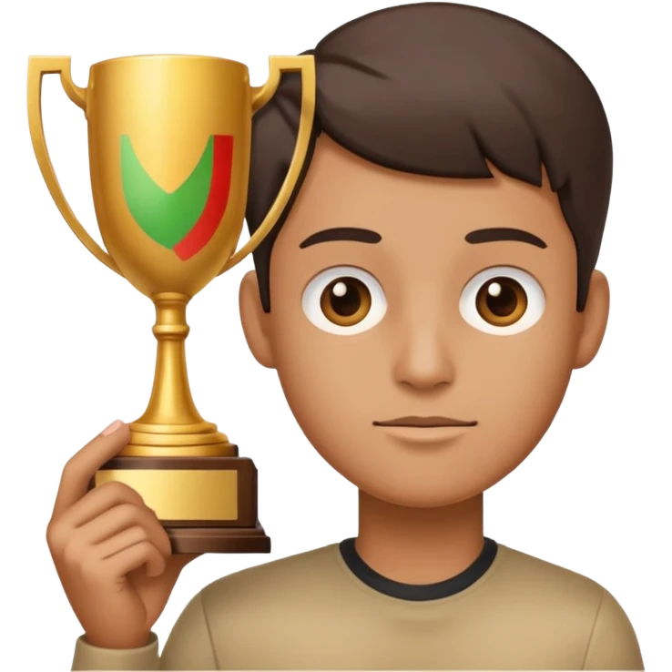 Create an emoji that reflects people that asks a lot of questions and get rewarded as most active participant in a training emoji