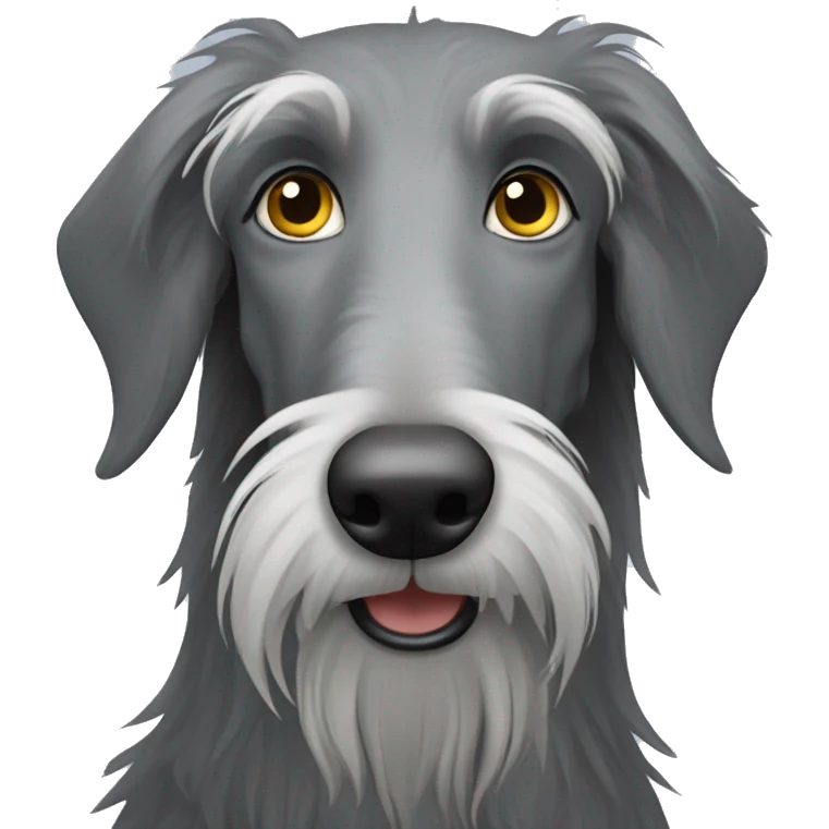 Grey deerhound emoji