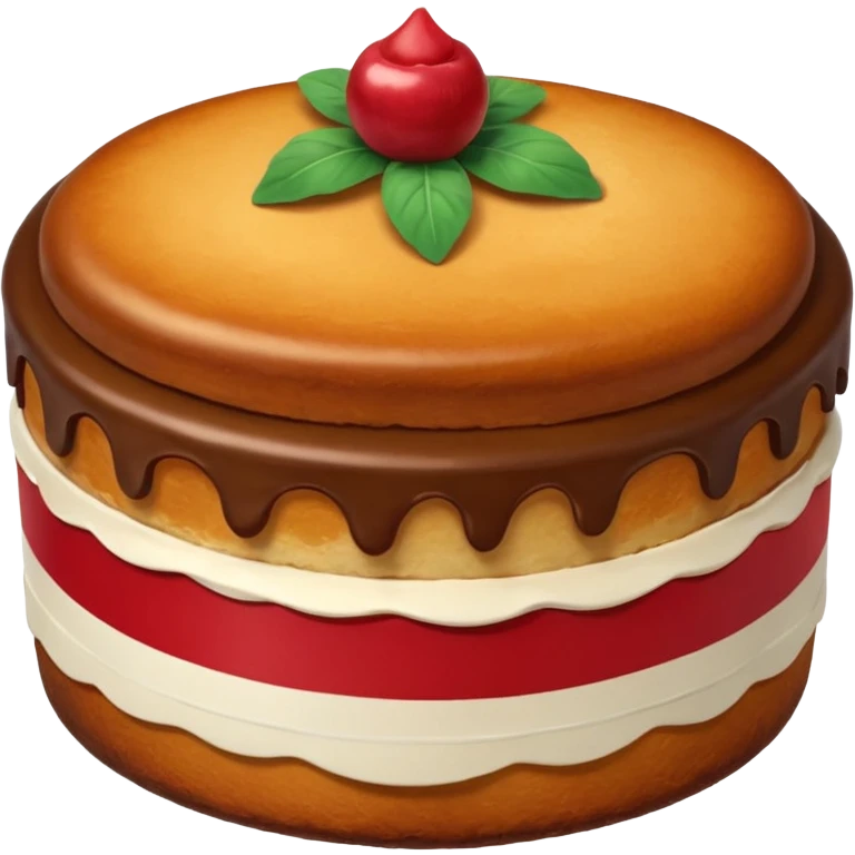 simple and cute Basque cake emoji emoji