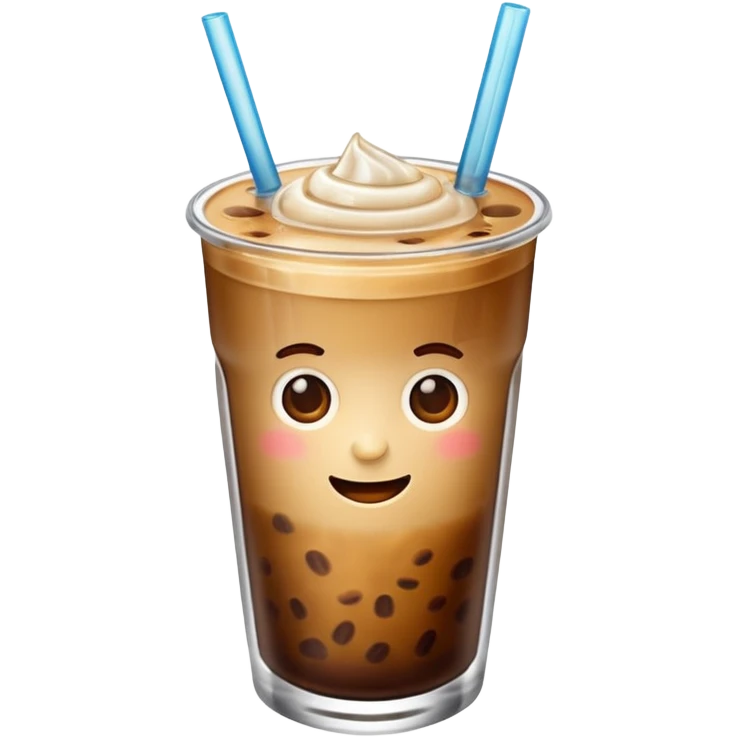 Iced coffe emoji