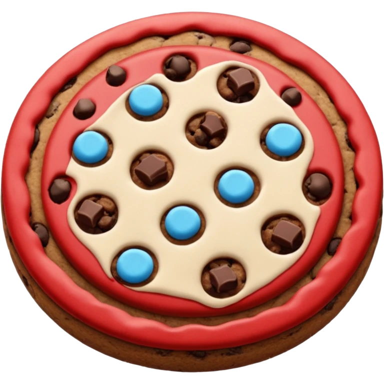 dark brown cookie emoji