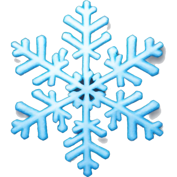 Snowflake emoji