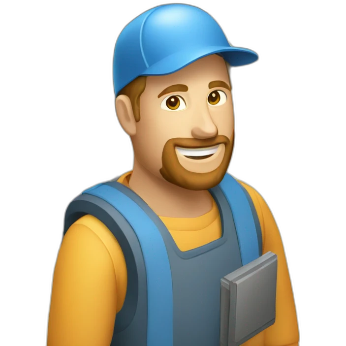 isometric freelance fabricator emoji
