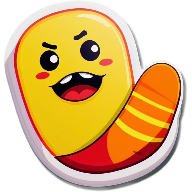 Socks with a funny Face  emoji