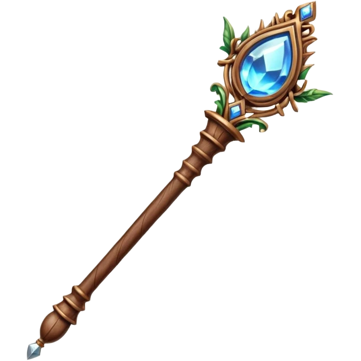 Harry Potter magical wand no kristal  emoji