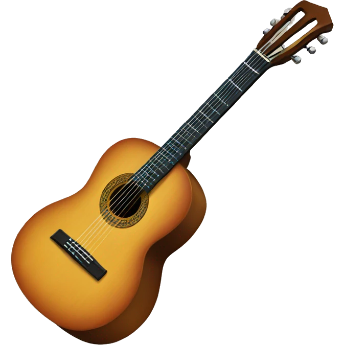 Spanish guitar emoji