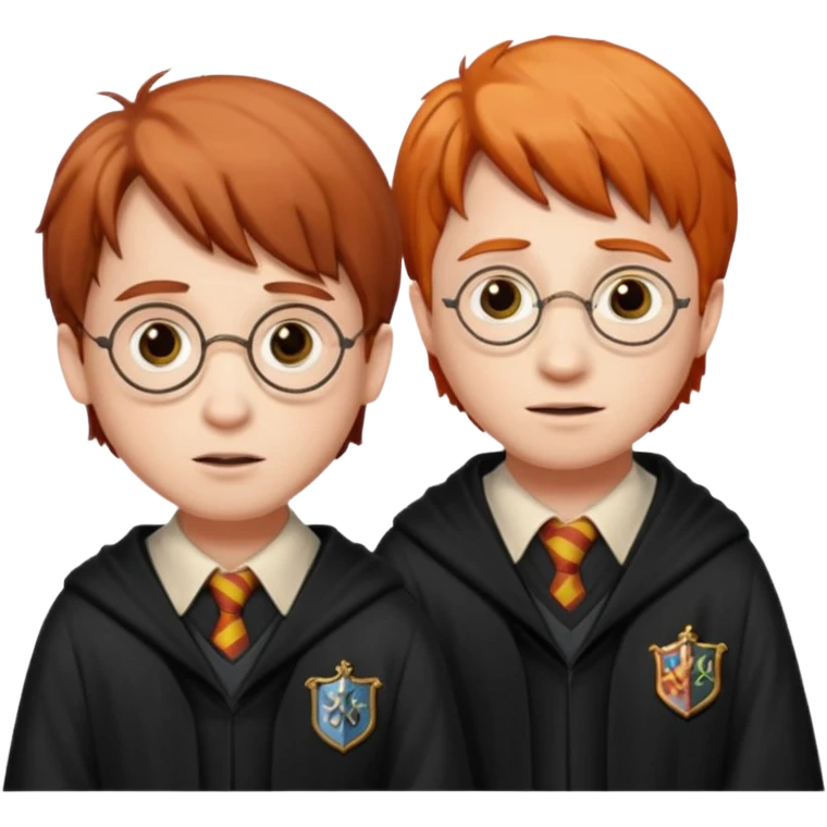 Harry potter et ron wisley emoji