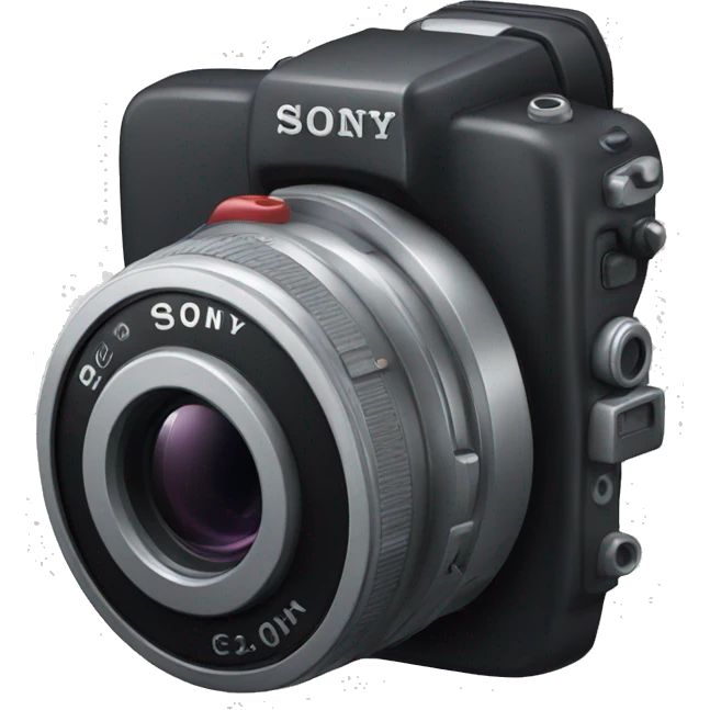A sony camera  emoji