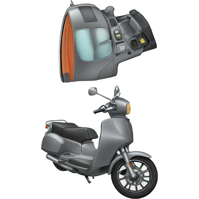 adventurous road trip on motorcycle emoji