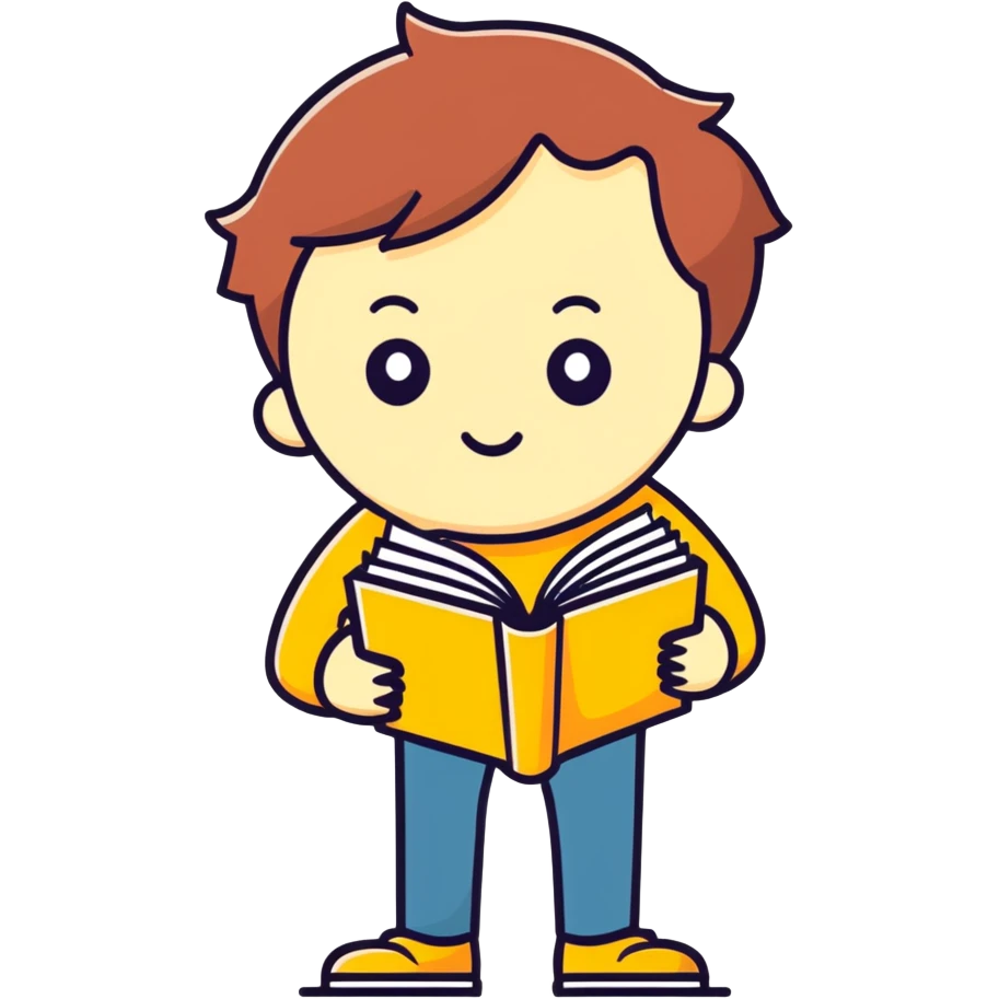 Stressed with book in hand  emoji