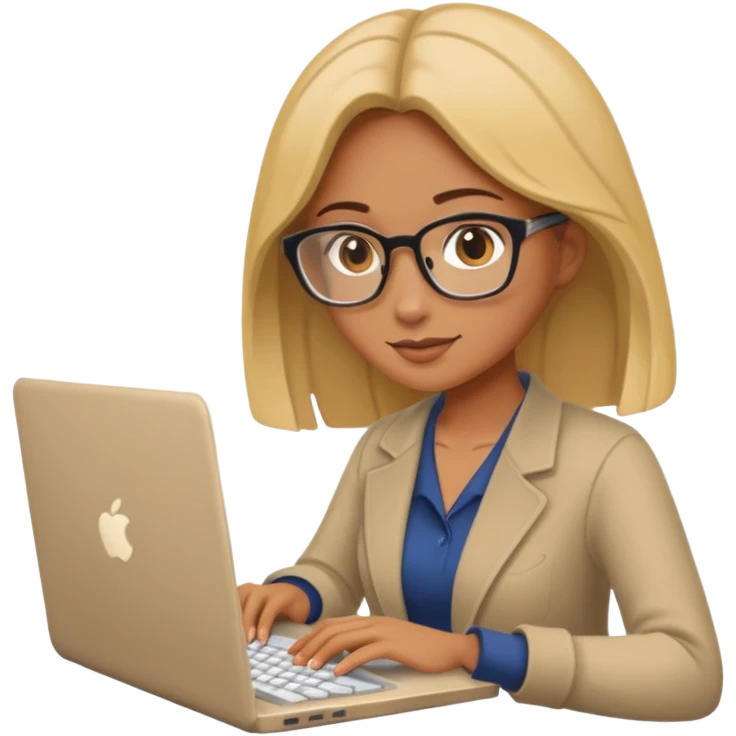 mujer  ganando dinero online emoji