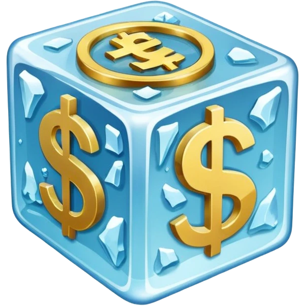 Ice money emoji