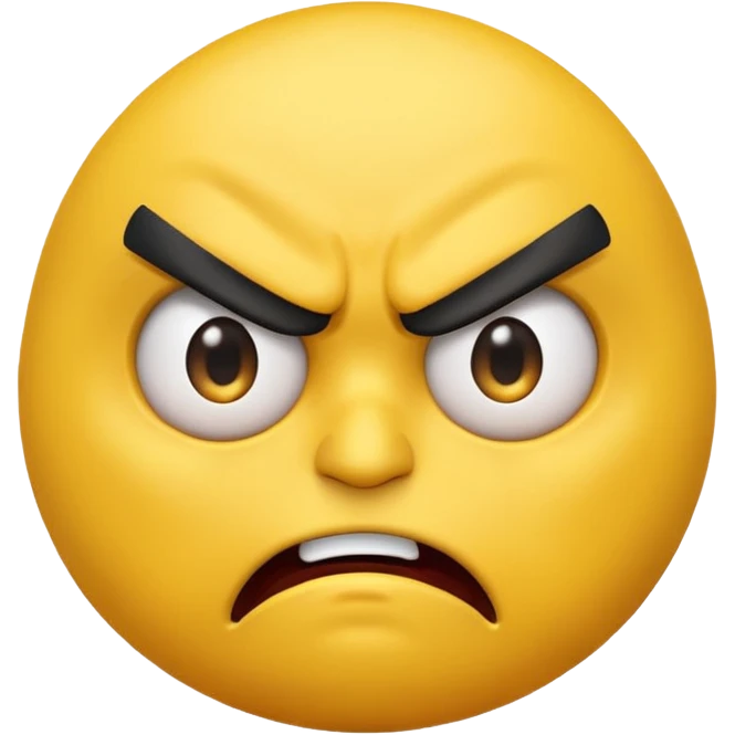 A mad emoji  emoji