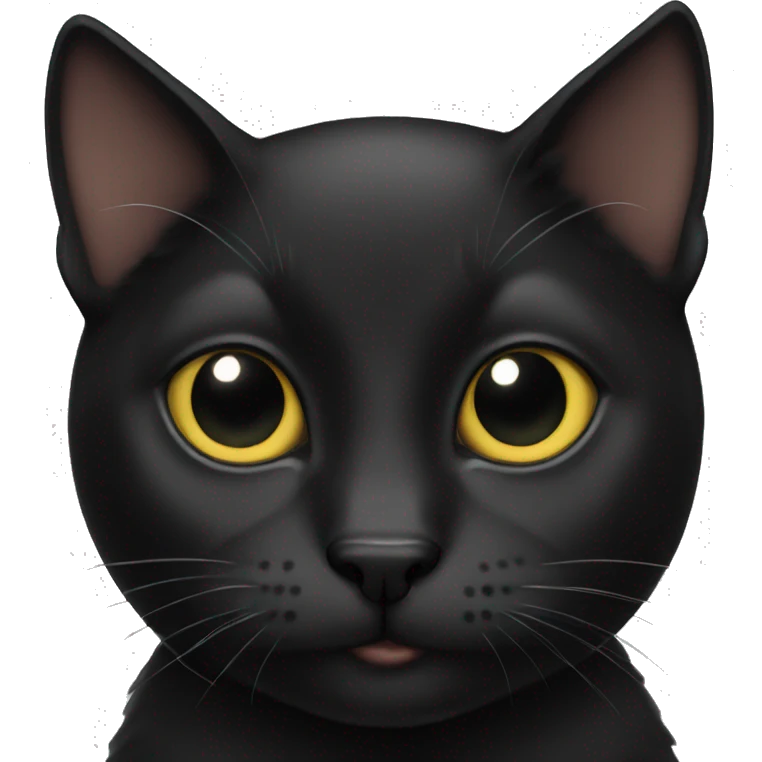 Black cat emoji