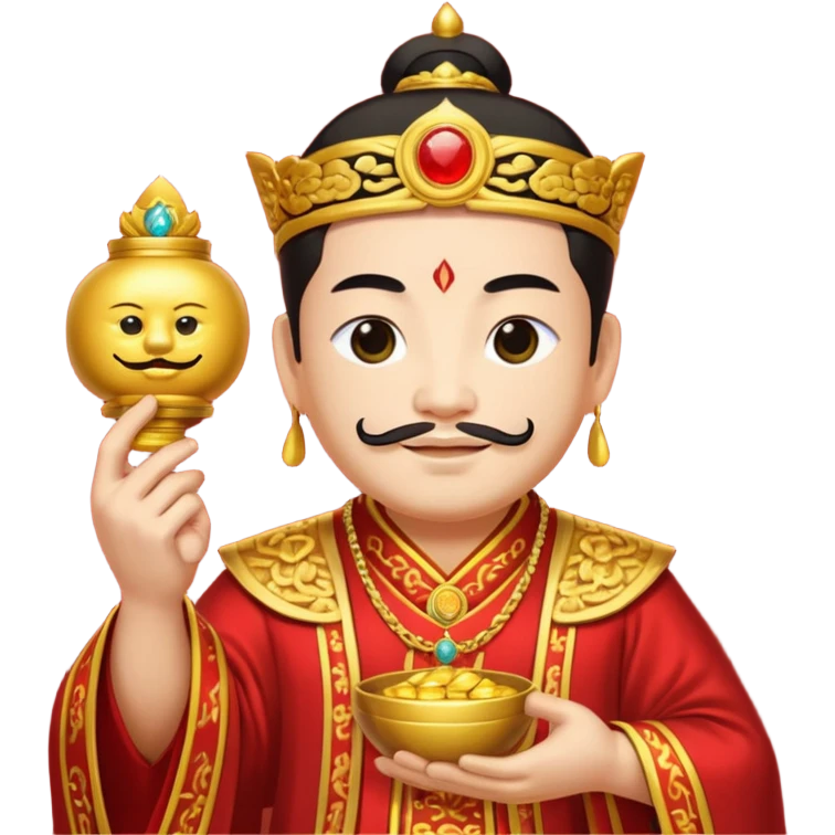 Chinese God of Wealth emoji