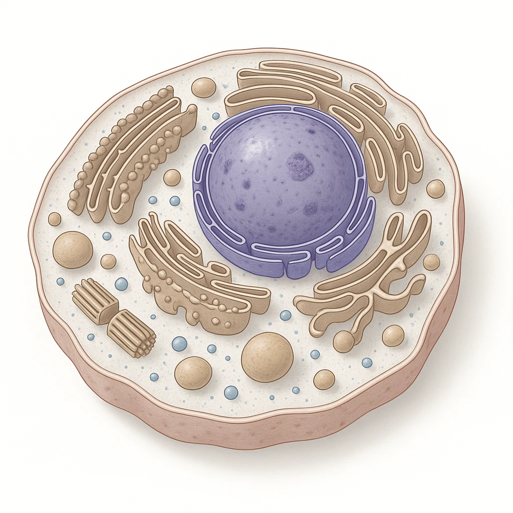 A highly detailed, scientifically accurate of a biological topics, on a white background, ultra-realistic 3D illustration.  The style should be clean lab-textbook style with subtle shadows and depth. Microscope-like precision, no artistic stylization. emoji