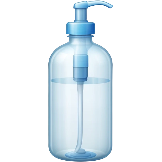 empty beauty product bottle icon, such as a pump bottle or tube, with no contents emoji