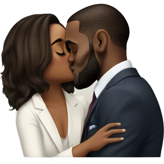 LeBron kissing Shaw emoji