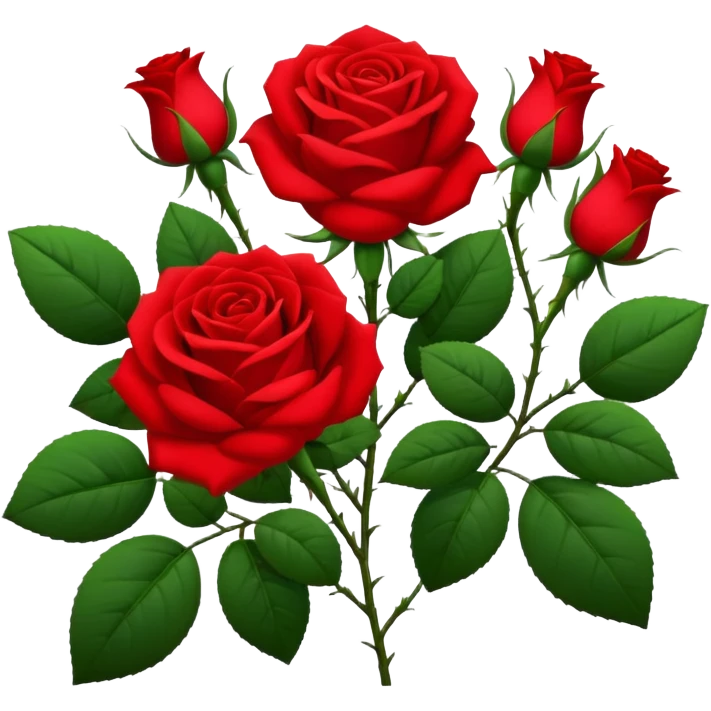 rose bush emoji