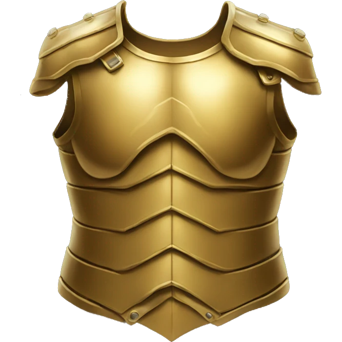 gold torso armor emoji