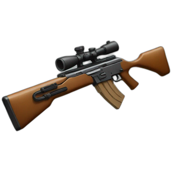 rifle emoji