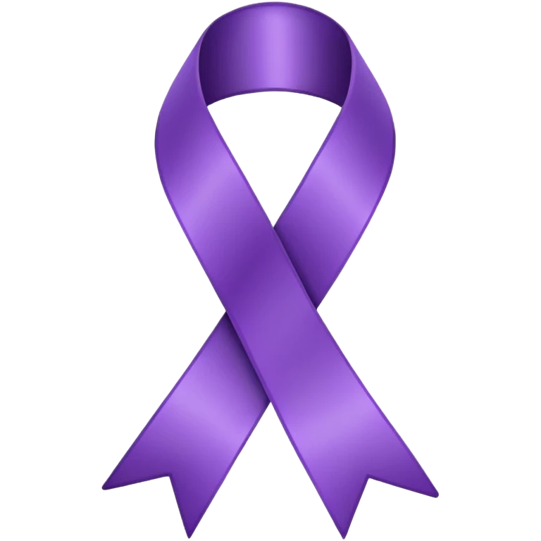 cervical cancer ribbon  emoji