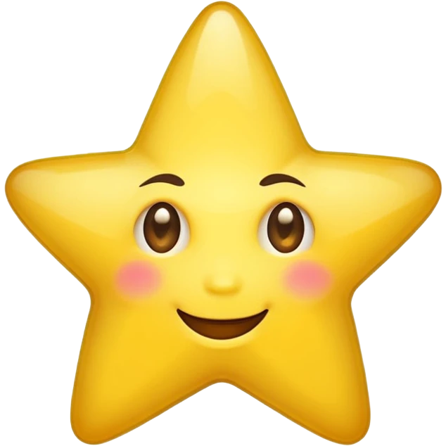 winking yellow star emoji
