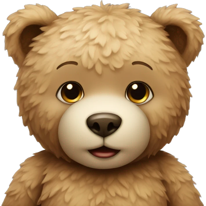 Cute teddybear  emoji