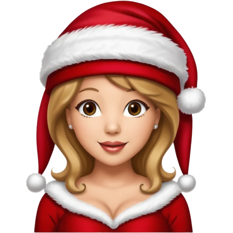 mariah carey christmas emoji