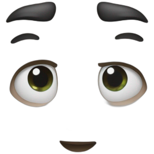Yeux qui louchent emoji