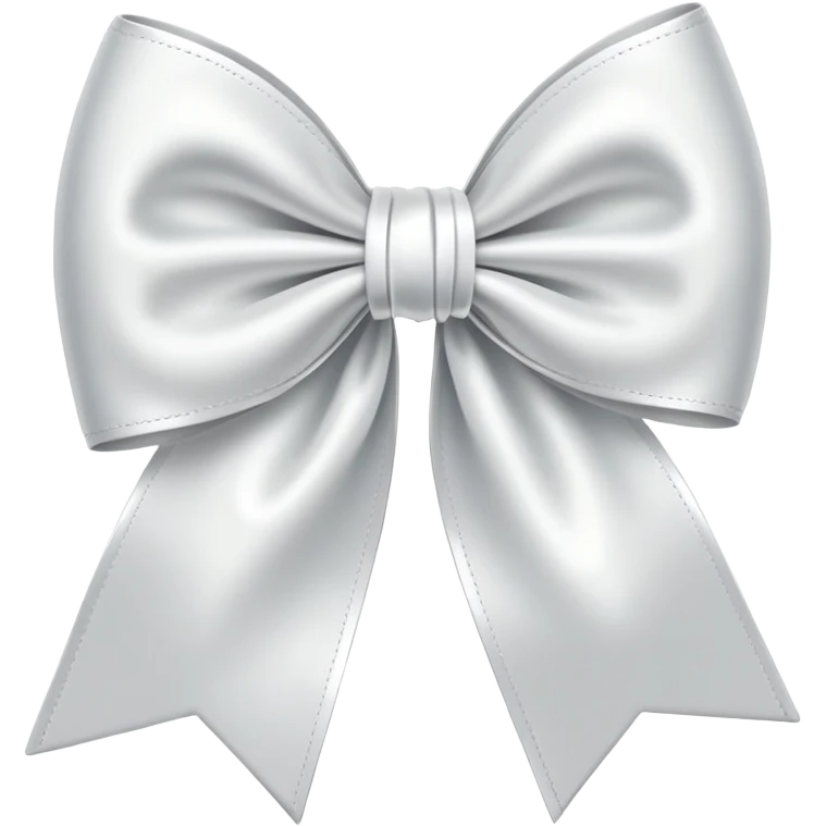 white bow emoji