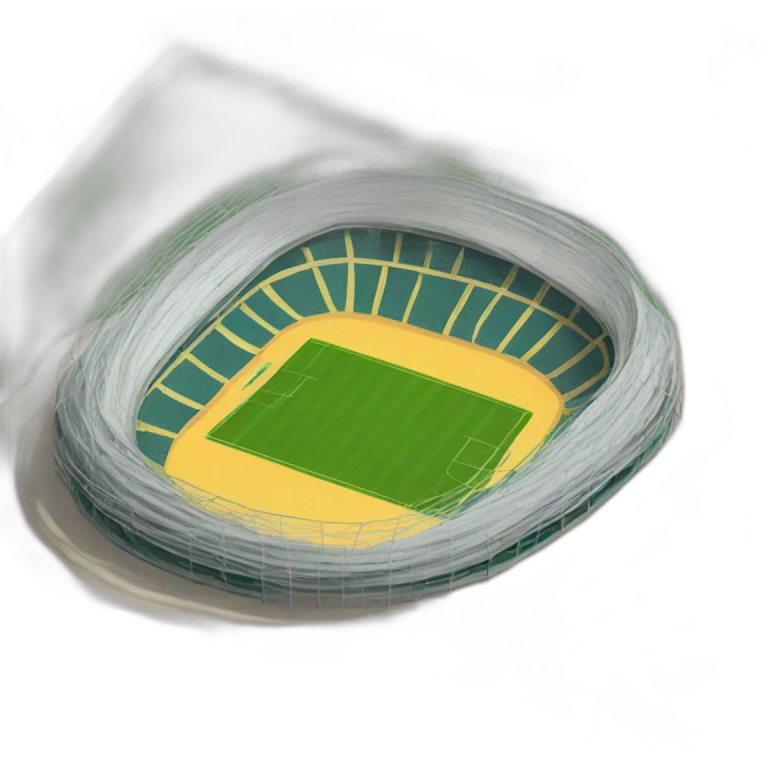 Sports ground facility under construction emoji