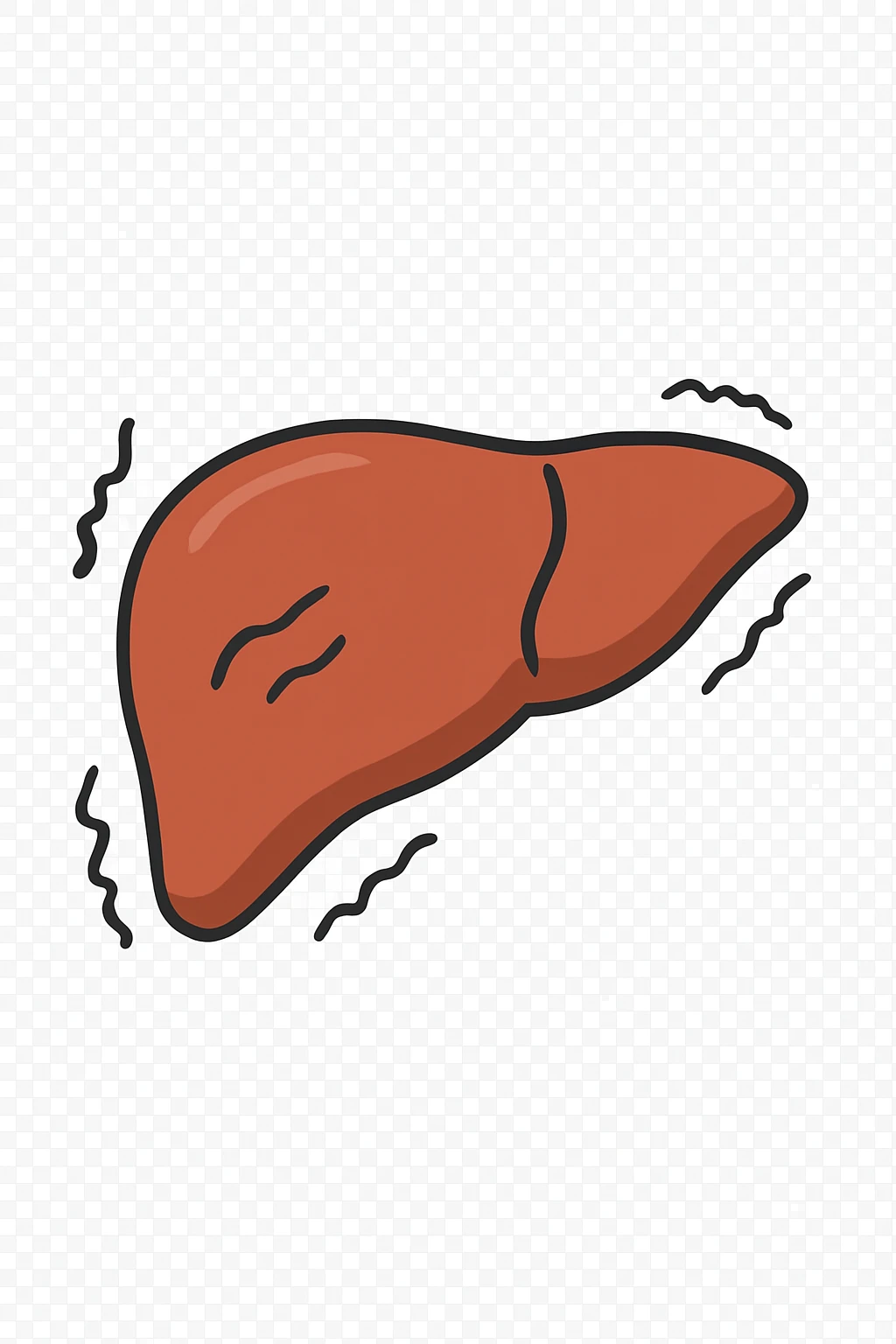 trematori epatici senza sfondo emoji