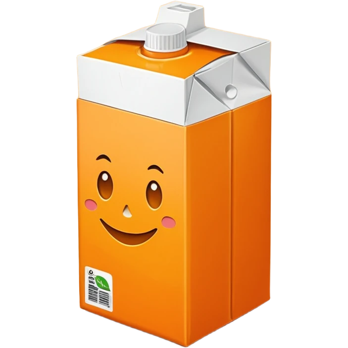 orange juice box emoji