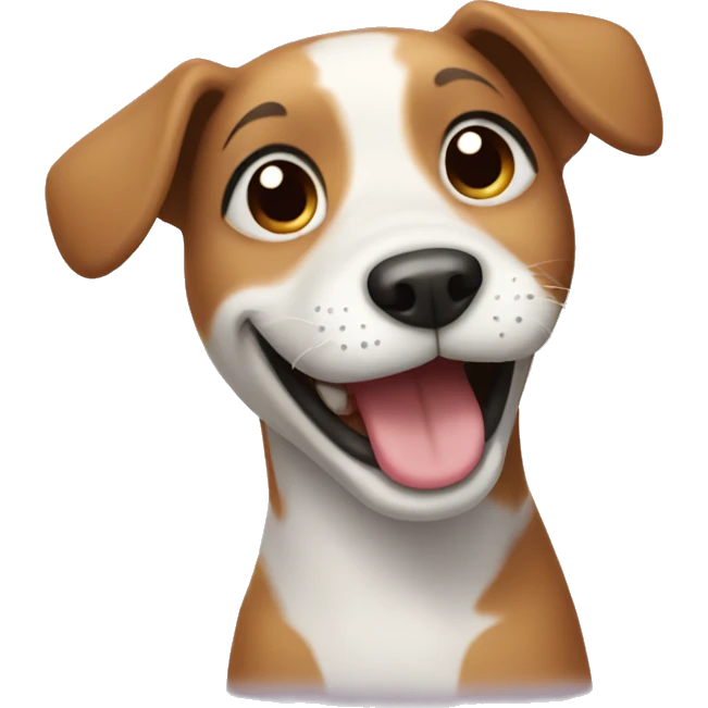 dog smiling  emoji