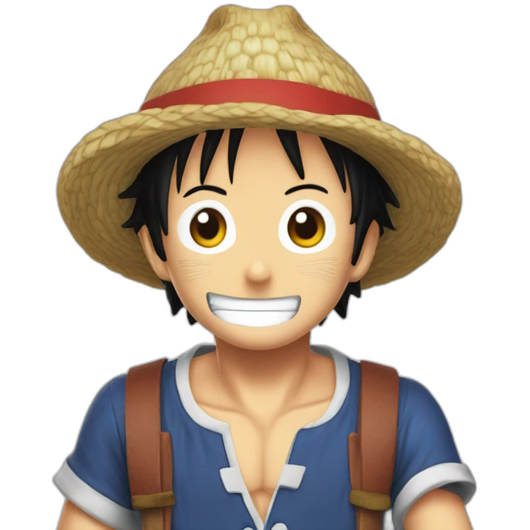 Luffy_boit_une_birre emoji